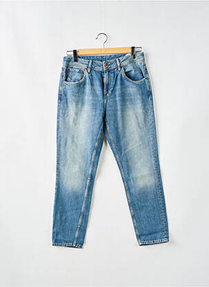 Jeans coupe slim tissage brut taille normale bleu PEPE JEANS femme