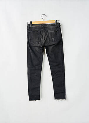 Jeans coupe slim tissage brut taille normale gris REIKO femme