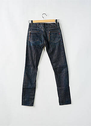Jeans coupe slim tissage brut taille normale bleu REPLAY femme