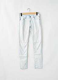 Jeans coupe slim tissage brut taille normale bleu REPLAY femme