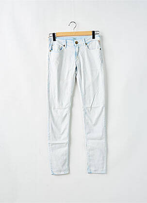 Jeans coupe slim tissage brut taille normale bleu REPLAY femme