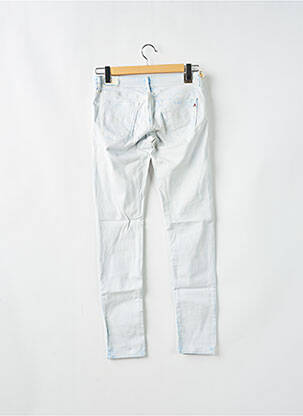 Jeans coupe slim tissage brut taille normale bleu REPLAY femme