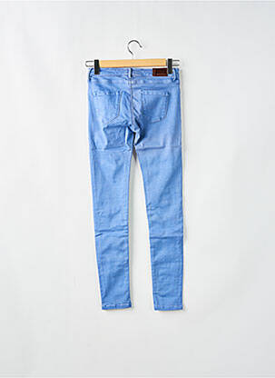 Pantalon slim stretch taille normale bleu DONOVAN femme