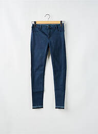 Jeans coupe slim tissage brut taille normale bleu TEDDY SMITH femme