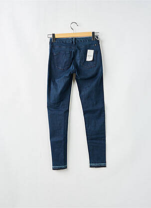 Jeans coupe slim tissage brut taille normale bleu TEDDY SMITH femme
