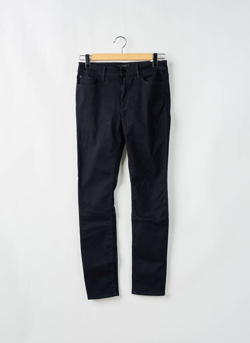 Pantalon slim tissage popeline taille normale bleu REPLAY femme