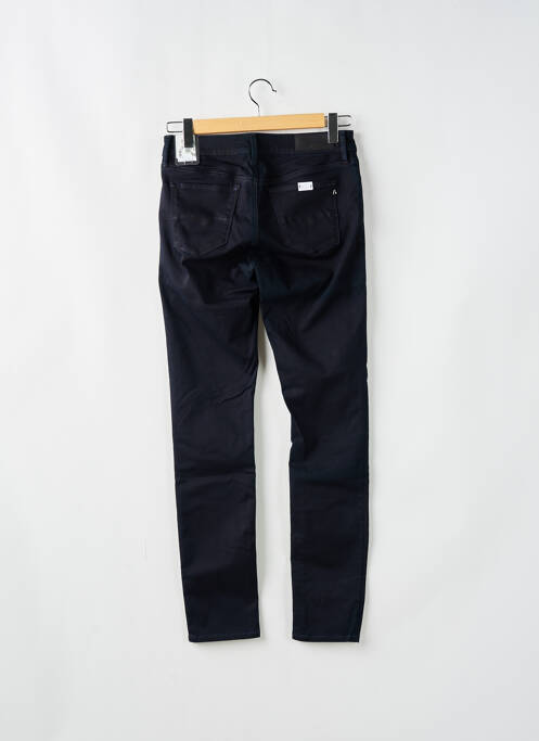 Pantalon slim tissage popeline taille normale bleu REPLAY femme