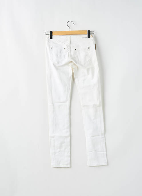 Jeans coupe slim beige TEDDY SMITH pour femme