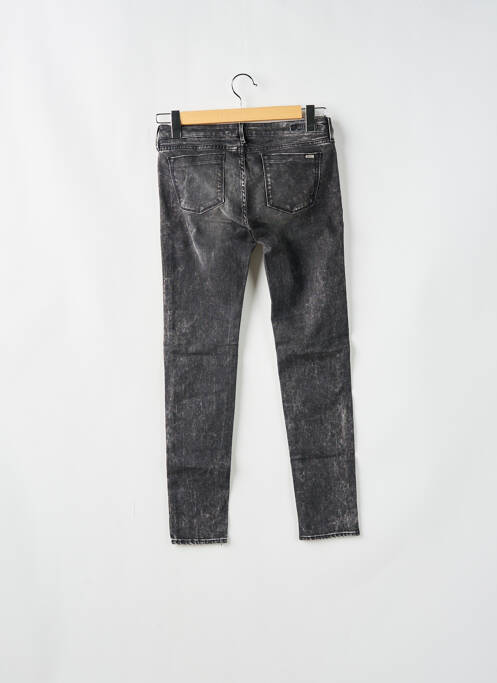 Jeans coupe slim gris REIKO pour femme