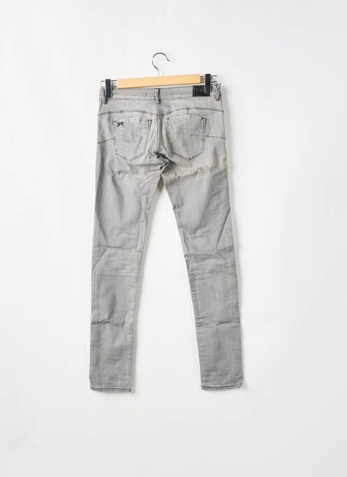 Jeans coupe slim gris KAPORAL pour femme