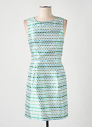 Robe courte sans manche sans manche vert MOLLY BRACKEN femme
