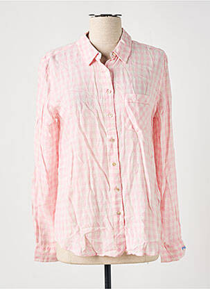 Chemisier coupe fluide manches longues rose PEPE JEANS femme