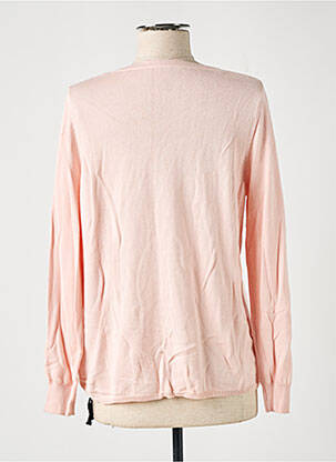 Pull col v manches longues rose BREIZH ANGEL femme