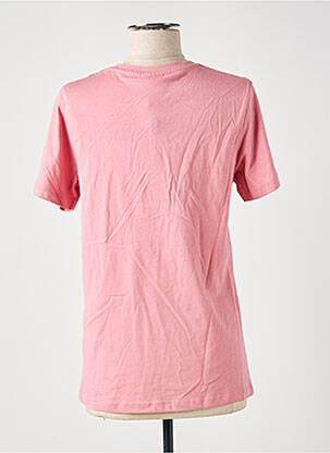 T-shirt coupe droite manches courtes rose HYPE femme