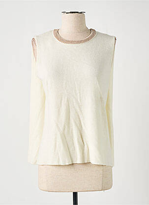 Pull beige GRACE & MILA pour femme