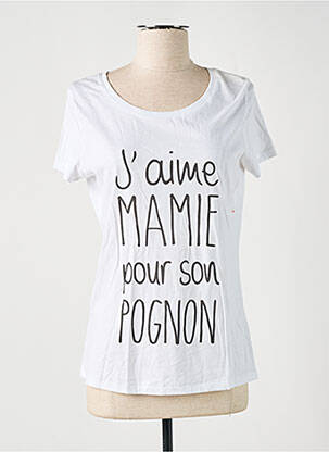 T-shirt blanc LE FABULEUX SHAMAN pour femme