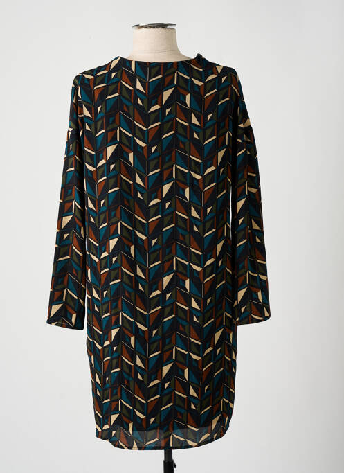 Robe courte noir LA FEE MARABOUTEE pour femme