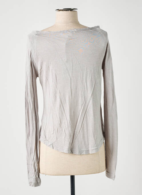 Top gris RED + pour femme