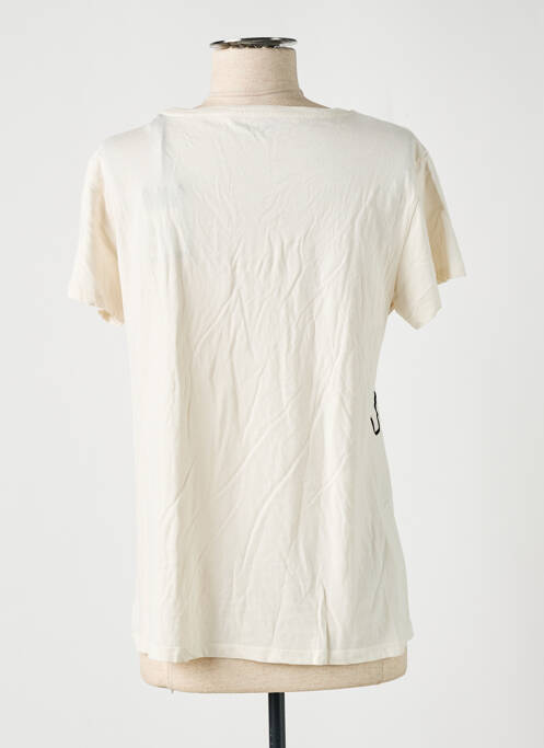 T-shirt beige PEPE JEANS pour femme