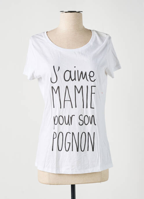 T-shirt blanc LE FABULEUX SHAMAN pour femme