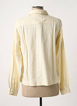 Chemisier coupe droite manches longues beige G STAR femme