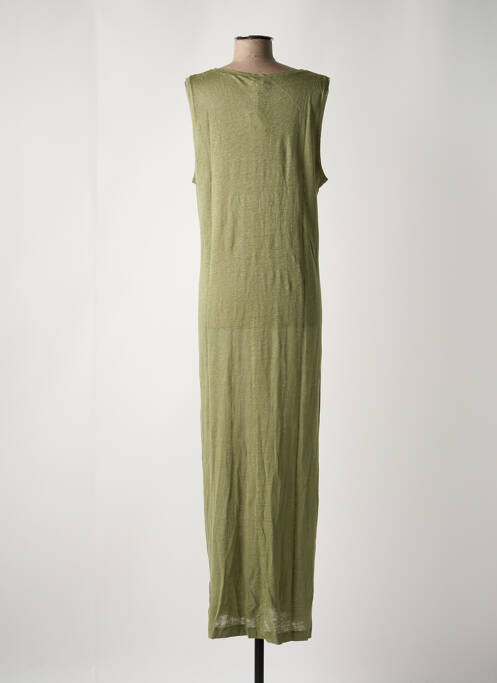 Robe longue vert ATELIERS DE LA MAILLE pour femme