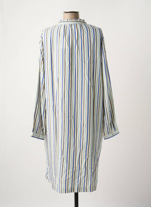 Robe mi-longue blanc MKT STUDIO pour femme