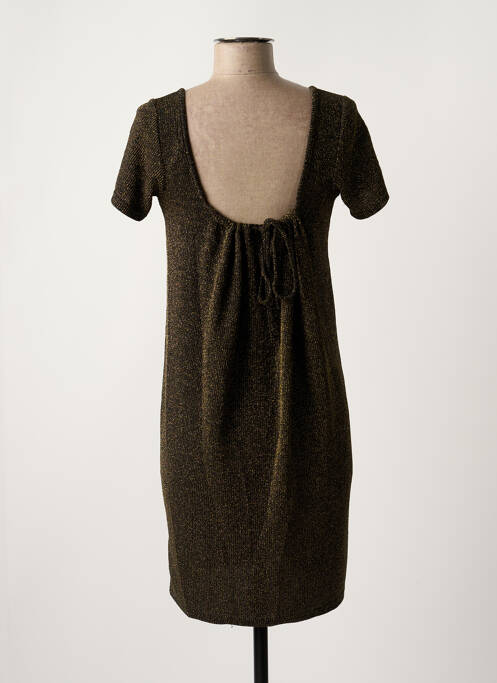 Robe mi-longue vert SCHOOL RAG pour femme