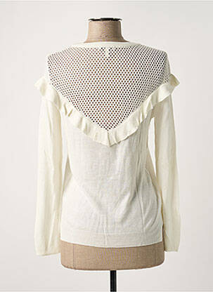 Pull stretch manches longues beige TEDDY SMITH femme