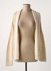 Gilet manches longues beige LA FEE MARABOUTEE pour femme seconde vue