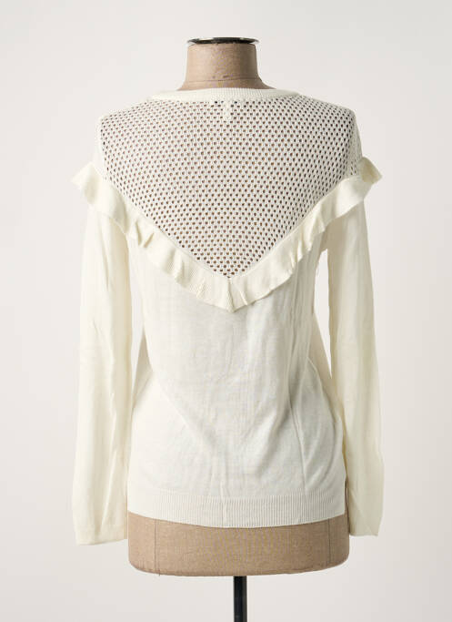 Pull beige TEDDY SMITH pour femme