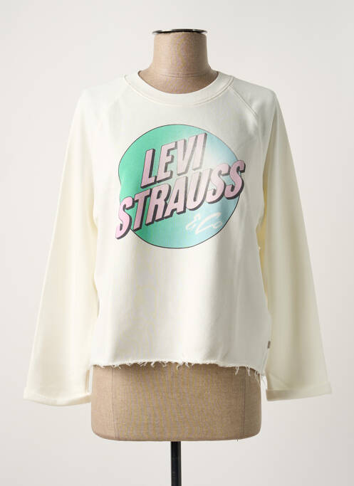 Sweat-shirt beige LEVIS pour femme