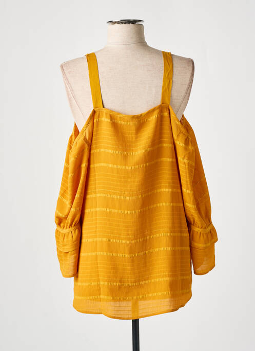 Blouse manches longues manches longues jaune SALSA femme