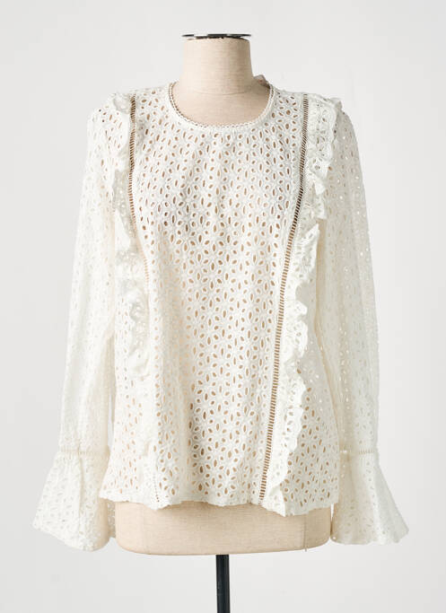 Blouse blanc GRACE & MILA pour femme