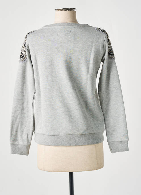 Sweat-shirt gris SCHOOL RAG pour femme