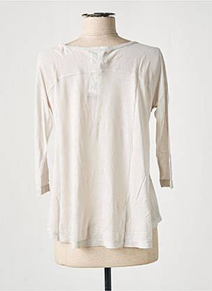 T-shirt manches 3/4 manches 3/4 beige DN.SIXTY SEVEN femme
