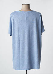 T-shirt bleu ICHI pour femme seconde vue