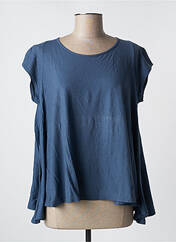 T-shirt bleu PLEASE pour femme seconde vue