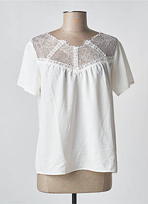 Blouse blanc GRACE & MILA pour femme