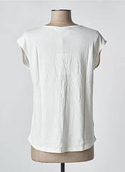 T-shirt blanc ICHI pour femme seconde vue