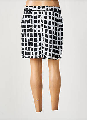 Jupe courte fermeture zippée au dos noir SCHOOL RAG femme
