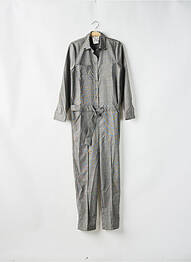 Combi-pantalon poches manches longues gris SCHOOL RAG femme