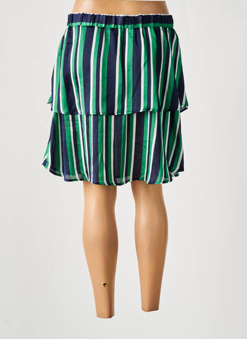 Jupe mi-longue taille normale vert MINIMUM femme