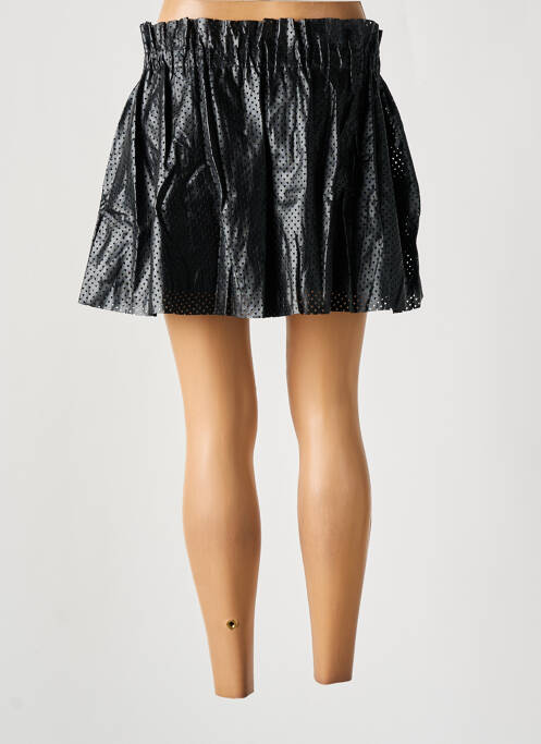 Jupe courte coupe évasée noir SCHOOL RAG femme
