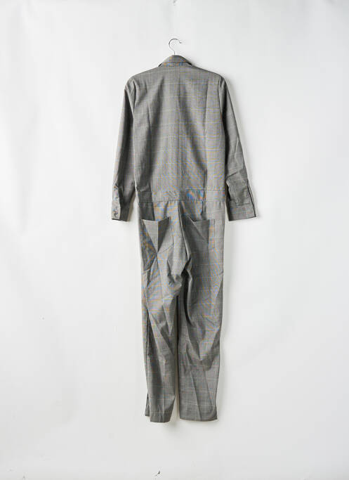 Combi-pantalon poches manches longues gris SCHOOL RAG femme