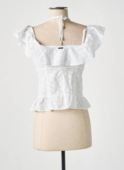 Top blanc GUESS pour femme