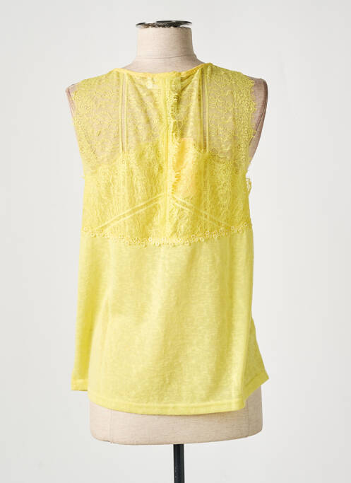 Top jaune GRACE & MILA pour femme