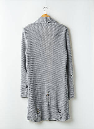Gilet manches longues manches longues gris SALAZAR femme