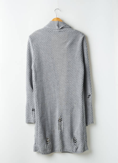 Gilet manches longues gris SALAZAR pour femme