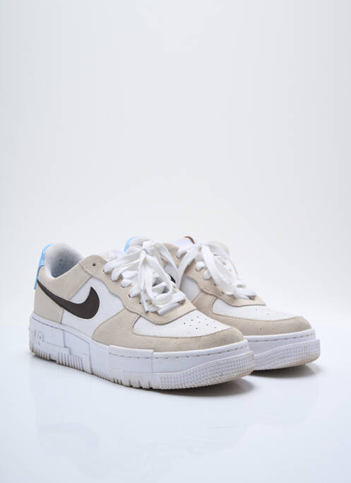 Baskets beige NIKE pour femme